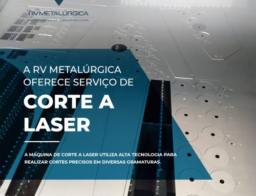 Corte a laser é com a RV Metalurgica!